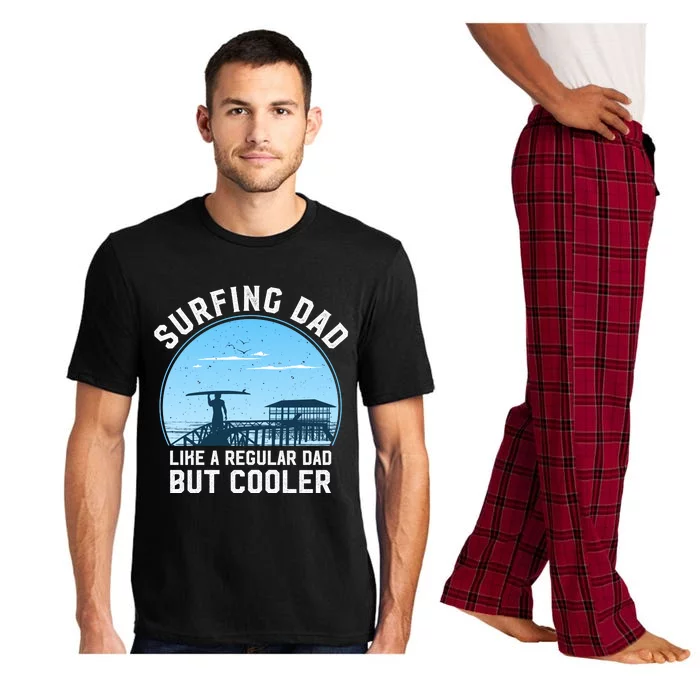 Surfing Dad Like A Regular Dad But Cooler Pajama Set