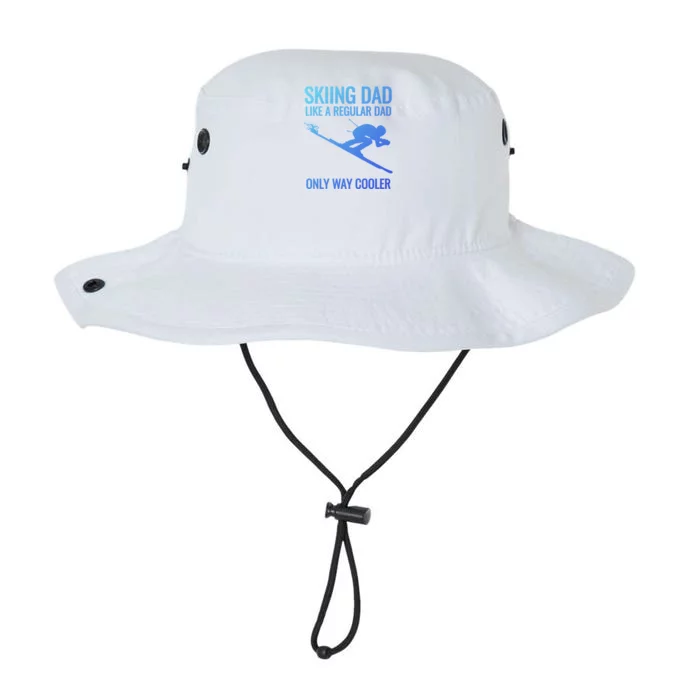 Skiing Dad Like A Regular Dad But Way Cooler Ski Gift Legacy Cool Fit Booney Bucket Hat