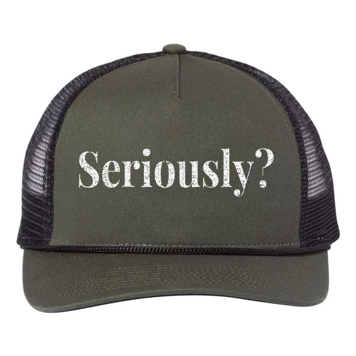 Seriously Distressed Look By Yoray Retro Rope Trucker Hat Cap