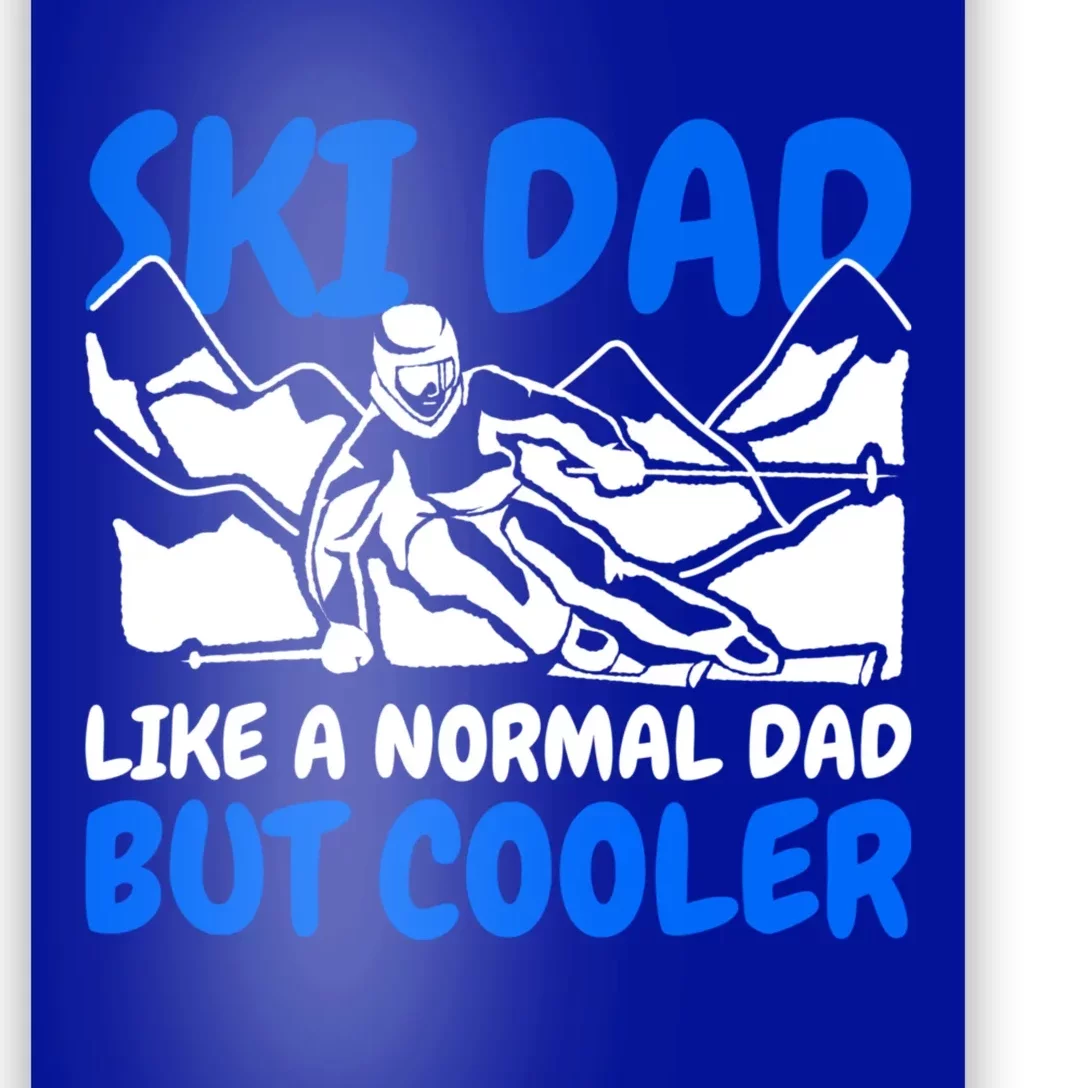 Ski Dad Like A Normal Dad But Cooler Gift Poster