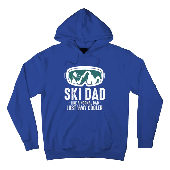 Ski Dad Like A Normal Dad Just Way Cooler Great Gift Hoodie