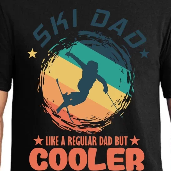 Ski Dad Like A Regular Dad But Cooler Skiing Great Gift Pajama Set