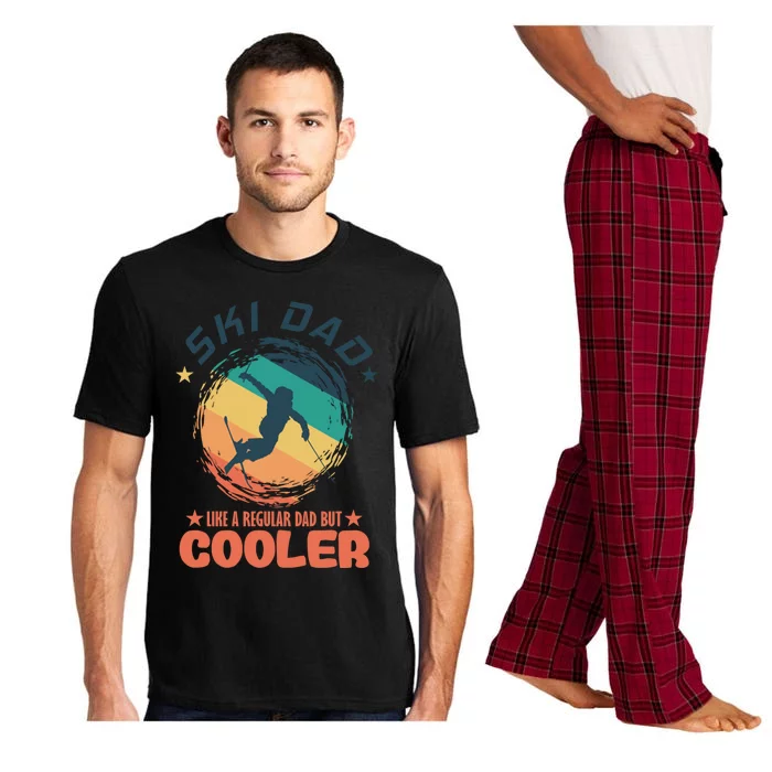 Ski Dad Like A Regular Dad But Cooler Skiing Great Gift Pajama Set