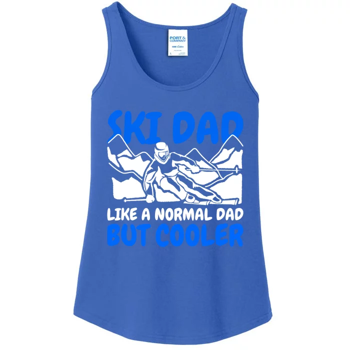 Ski Dad Like A Normal Dad But Cooler Cute Gift Ladies Essential Tank