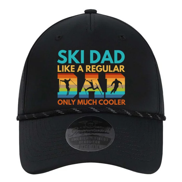 Ski Dad Like A Regular Dad Only Much Cooler Ski Dad Gift Performance The Dyno Cap