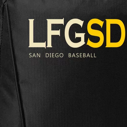 San Diego LFGSD Let's Go SD Baseball Trending City Backpack