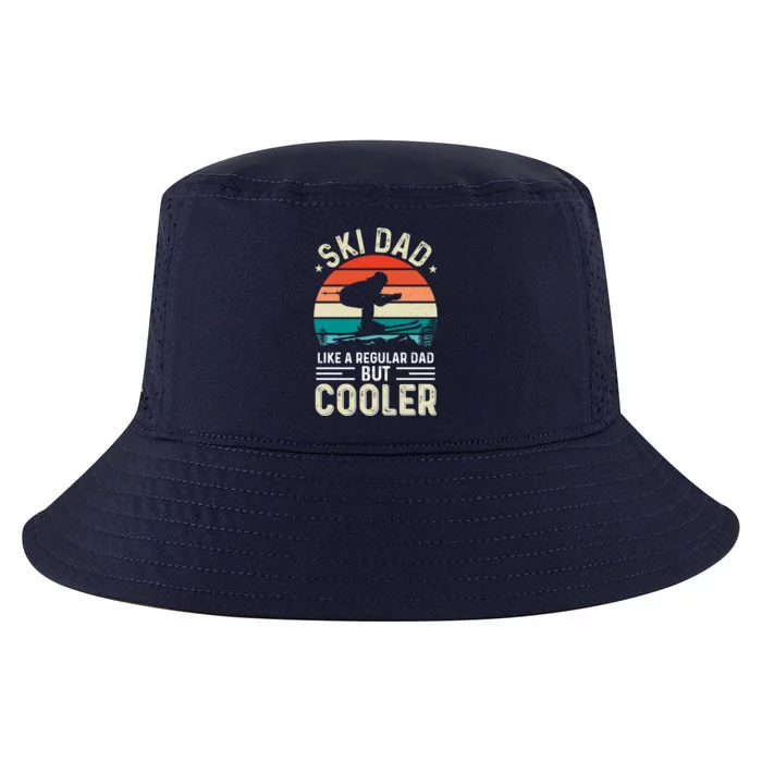 Ski Dad Like A Regular Dad But Cooler Fathers Day Meaningful Gift Cool Comfort Performance Bucket Hat