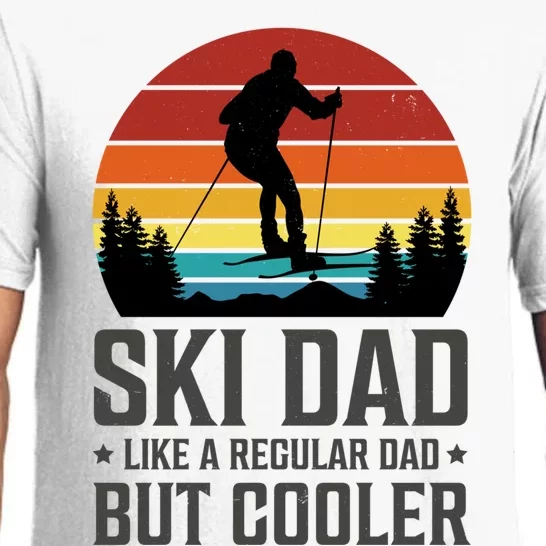 Ski Dad Like A Regular Dad But Cooler Great Fathers Day Gift Pajama Set