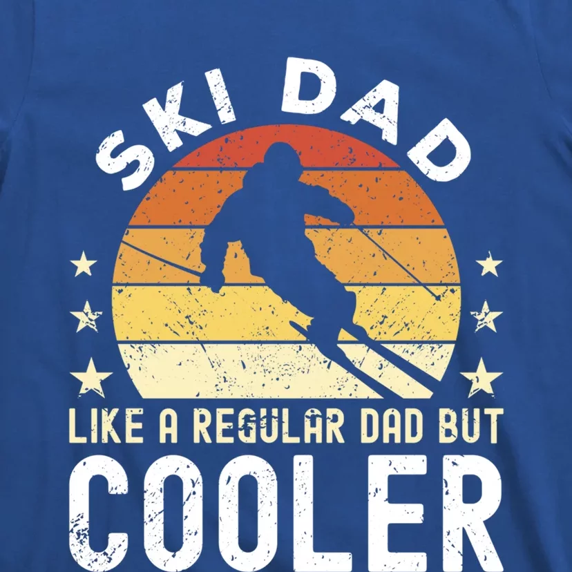 Ski Dad Like A Regular Dad But Cooler Skier Dad Gift T-Shirt