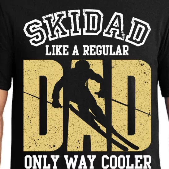 Ski Dad Like A Regular Dad Only Way Cooler Cute Gift Pajama Set