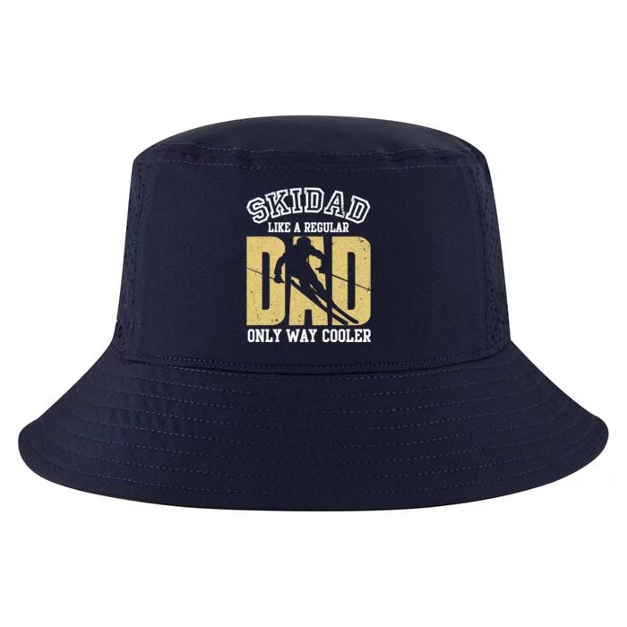 Ski Dad Like A Regular Dad Only Way Cooler Cute Gift Cool Comfort Performance Bucket Hat