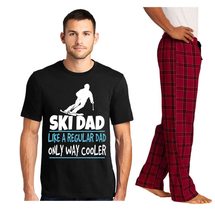 Ski Dad Like A Regular Dad Only Way Cooler Wintersport Gift Pajama Set