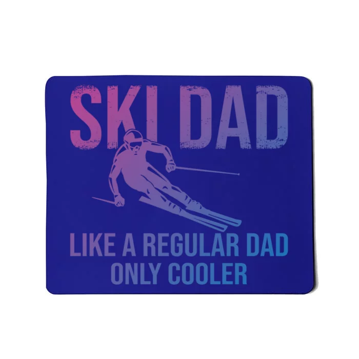 Ski Dad Like A Regular Dad Only Cooler Happy Father Day Gift Mousepad