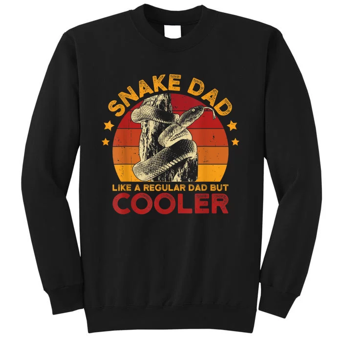 Snake Dad Like A Regular Father Men Vintage Serpent Sweatshirt