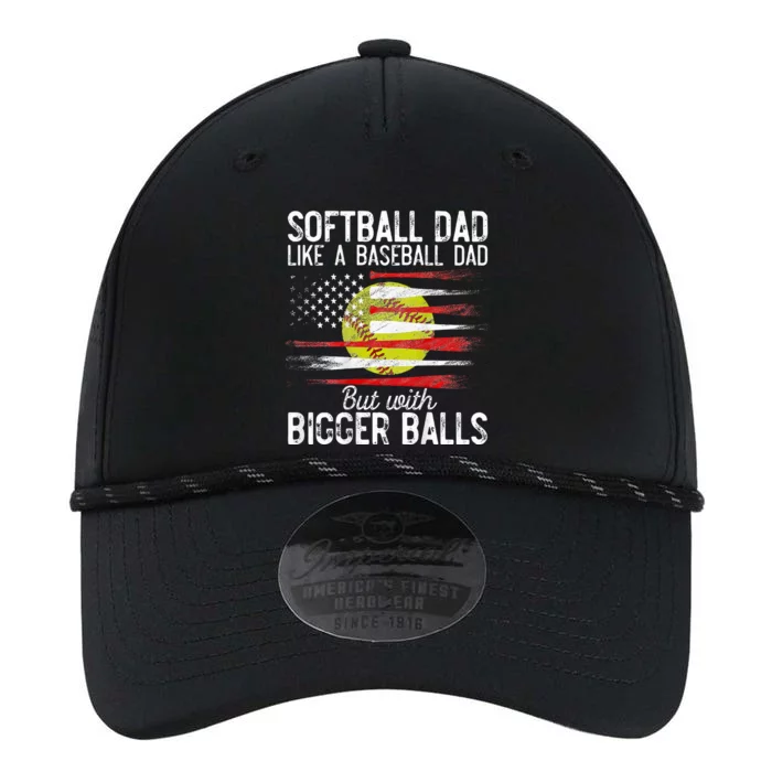 Softball Dad Like A Baseball Dad Definition Performance The Dyno Cap