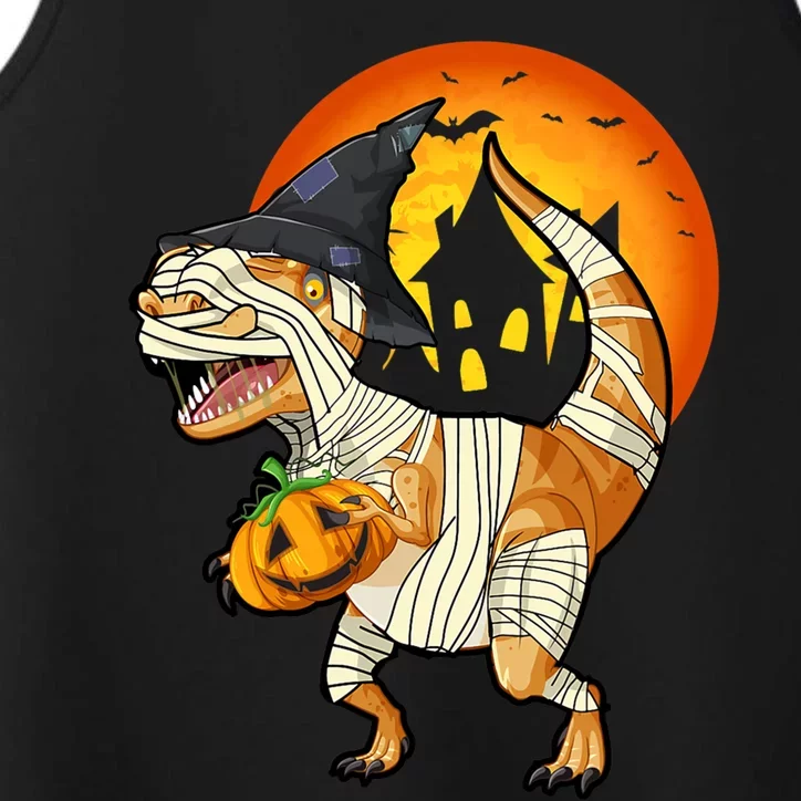 Scary Dinosaur Mummy Witch Pumpkin Halloween Costume Gift Performance Tank