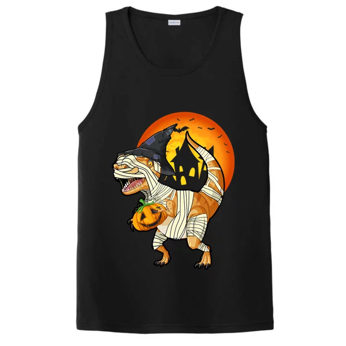 Scary Dinosaur Mummy Witch Pumpkin Halloween Costume Gift Performance Tank