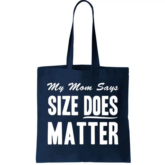 Size Does Matter Tote Bag