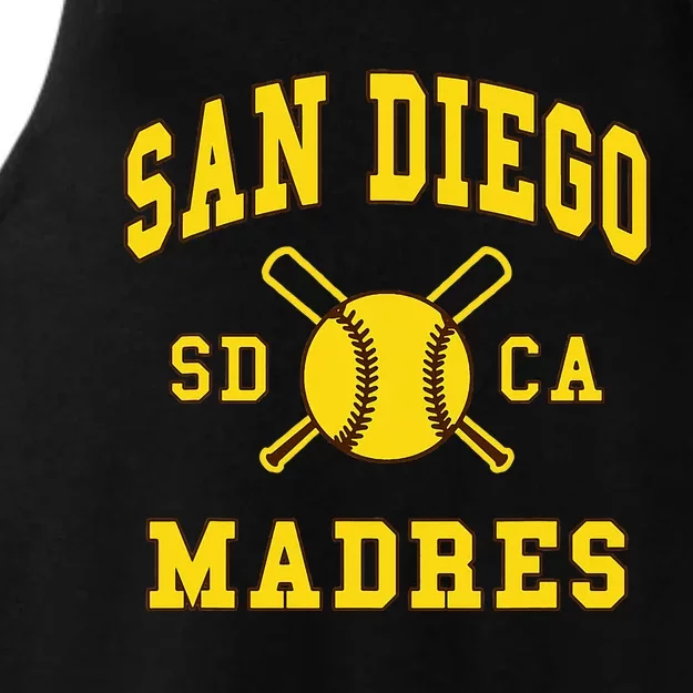 San Diego Madres San Diego Moms California Ladies Tri-Blend Wicking Tank