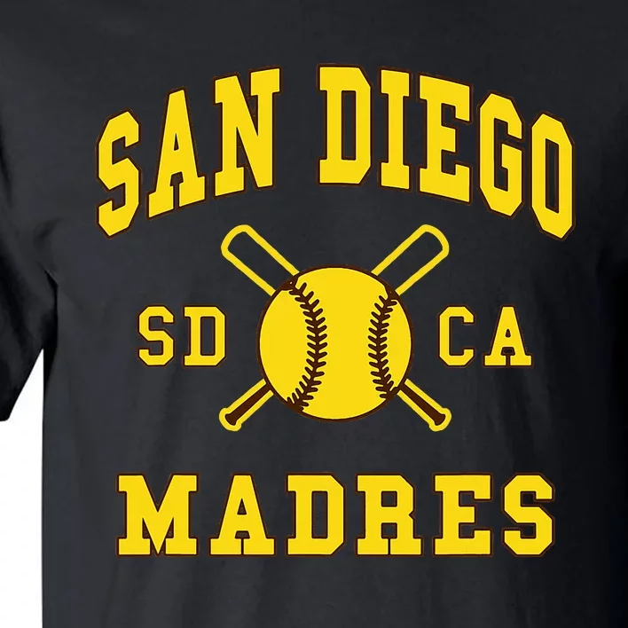 San Diego Madres San Diego Moms California Tall T-Shirt