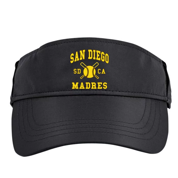 San Diego Madres San Diego Moms California Adult Drive Performance Visor