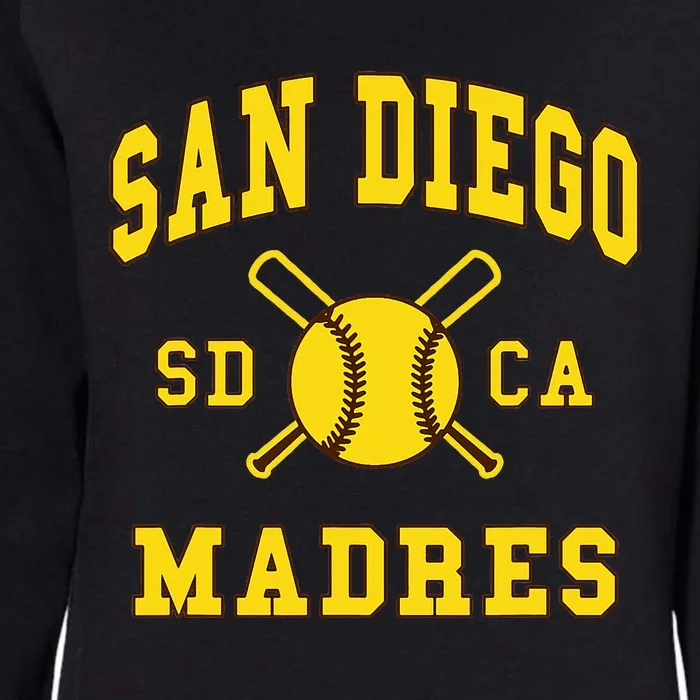 San Diego Madres San Diego Moms California Womens California Wash Sweatshirt