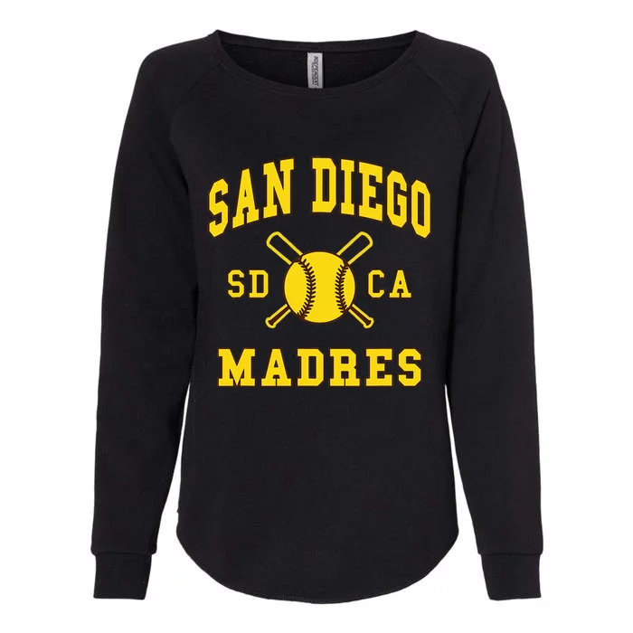 San Diego Madres San Diego Moms California Womens California Wash Sweatshirt