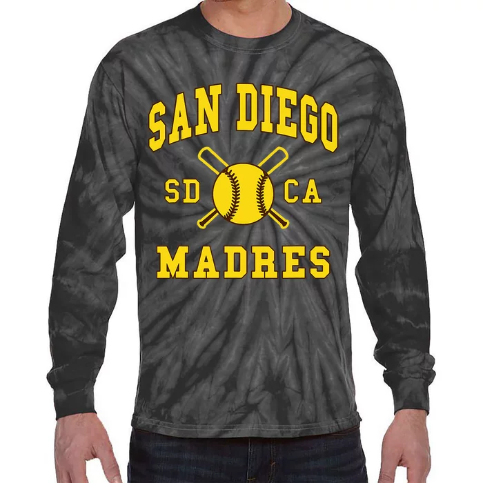 San Diego Madres San Diego Moms California Tie-Dye Long Sleeve Shirt