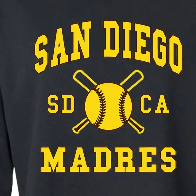 San Diego Madres San Diego Moms California Cropped Pullover Crew