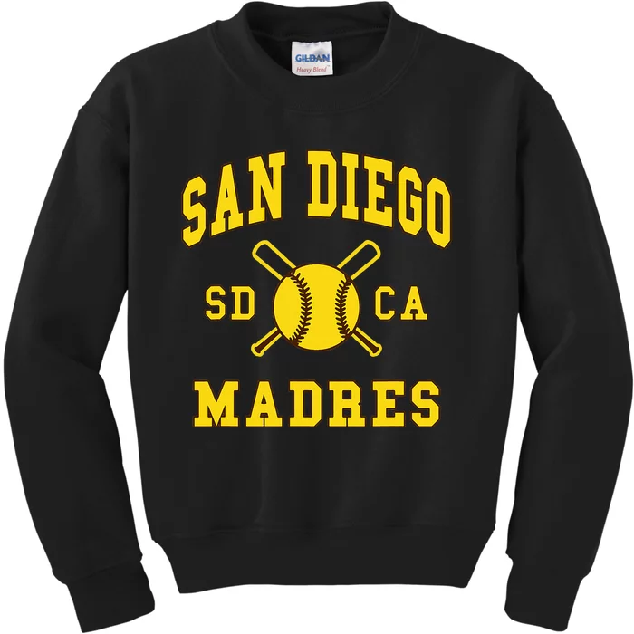 San Diego Madres San Diego Moms California Kids Sweatshirt