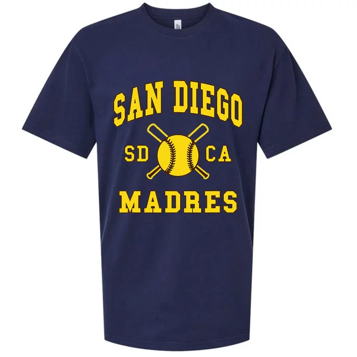 San Diego Madres San Diego Moms California Sueded Cloud Jersey T-Shirt