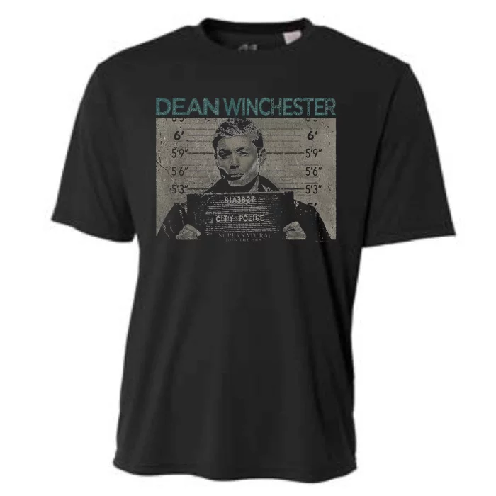 Supernatural Dean Mug Shot Cooling Performance Crew T-Shirt