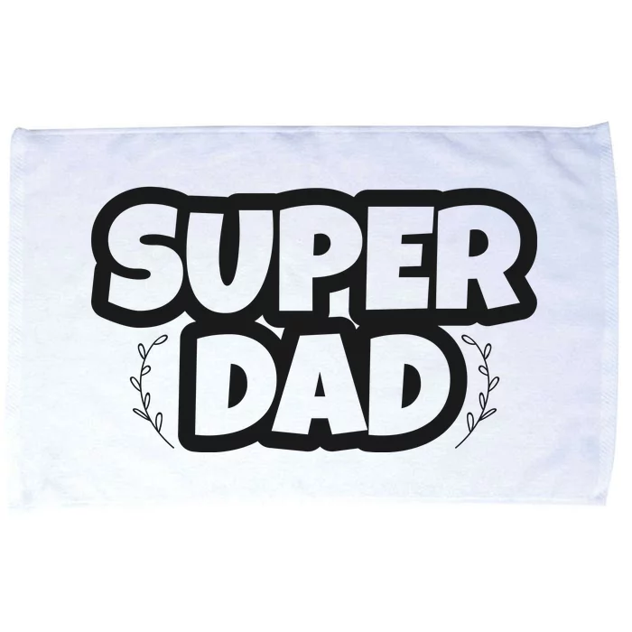 Super Dad Matching Family Pajama Microfiber Hand Towel