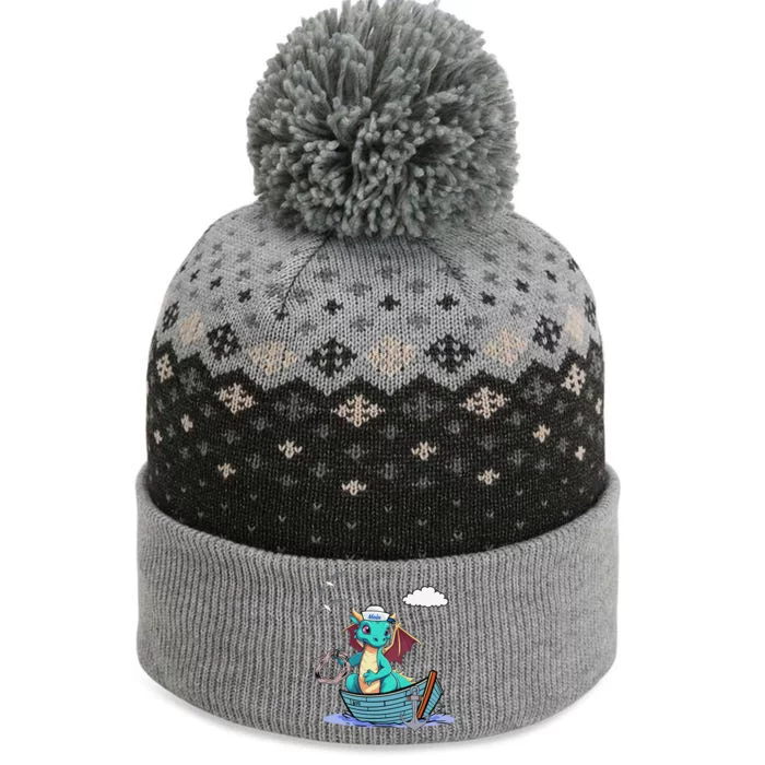 Sea Dragon Maritime Boat Sailor Sailor Sailor The Baniff Cuffed Pom Beanie