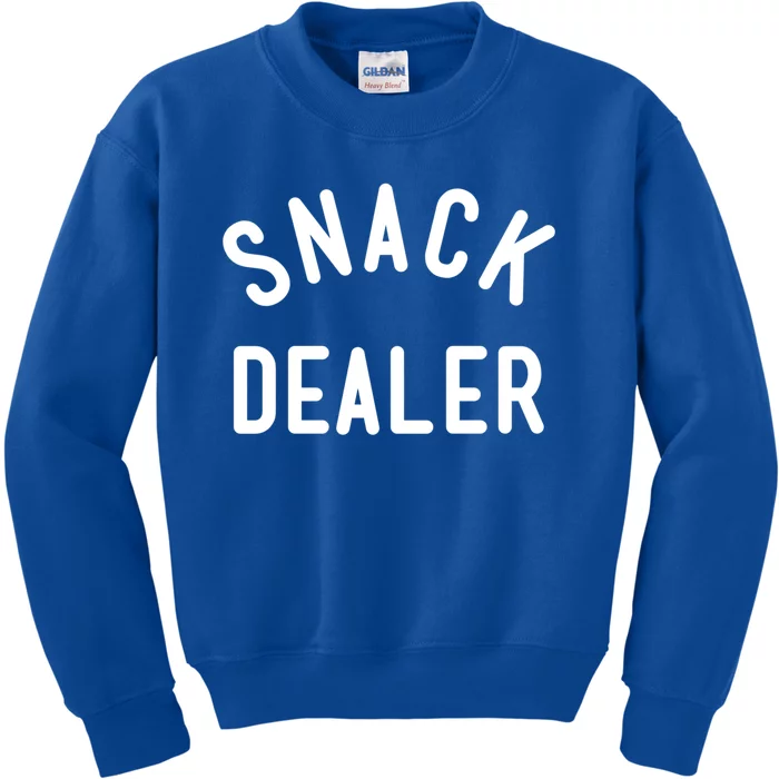 Snack Dealer Mom Teacher Daycare Funny Gift Present Cute Gift Kids Sweatshirt