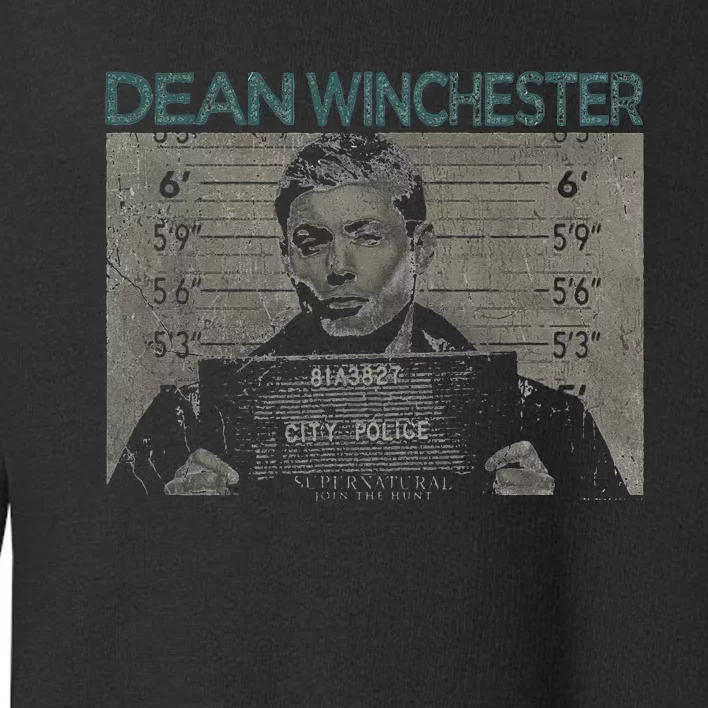 Supernatural Dean Mug Shot Toddler Sweatshirt