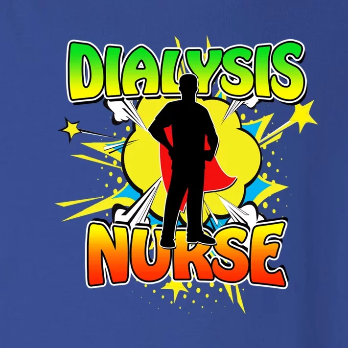 Superhero Dialysis Nurse Some Superheroes Wear Scrubs Cute Gift Toddler Long Sleeve Shirt