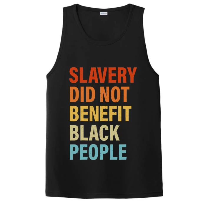 Slavery Did Not Benefit Black People Performance Tank