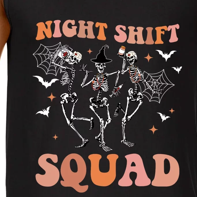 Skeleton Dancing Nurse Night Squad Shift Halloween Comfort Colors® Tank Top