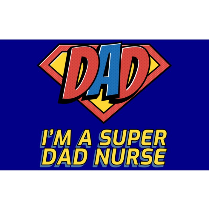 Super Dad Nurse Gift Bumper Sticker