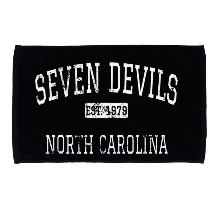 Seven Devils North Carolina Nc Vintage Microfiber Hand Towel