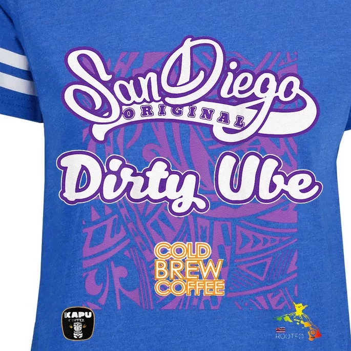 San Diego Original Dirty Ube Enza Ladies Jersey Football T-Shirt