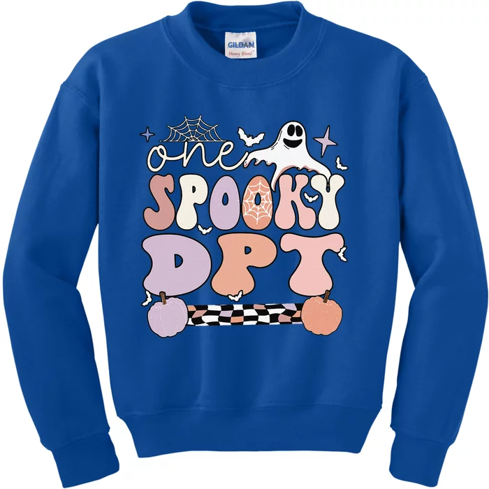 Spooky Doctor Of Physical Therapy Halloween DPT Kids Sweatshirt