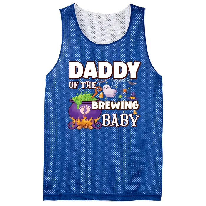 Spooky Daddy Of Brewing Halloween Theme Shower Gift Mesh Reversible Basketball Jersey Tank