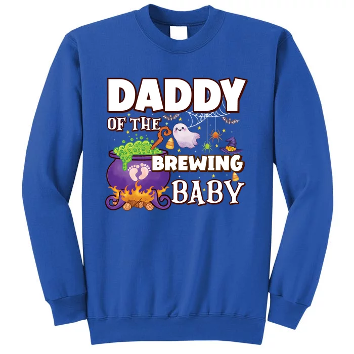 Spooky Daddy Of Brewing Halloween Theme Shower Gift Tall Sweatshirt