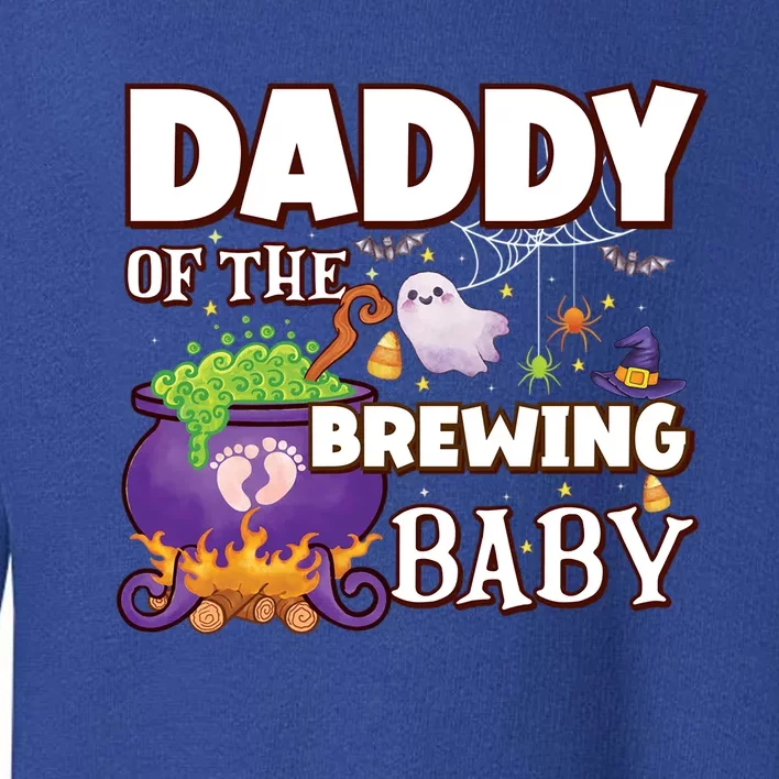 Spooky Daddy Of Brewing Halloween Theme Shower Gift Toddler Sweatshirt