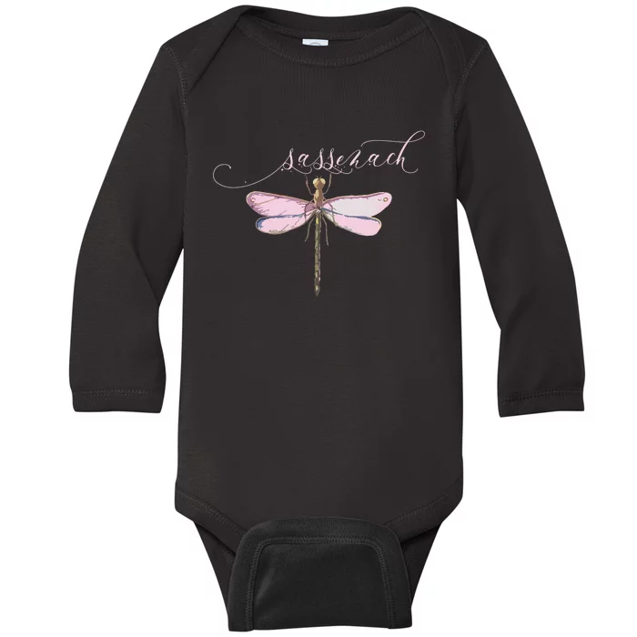 Sassenach Dragonfly Outlander Baby Long Sleeve Bodysuit