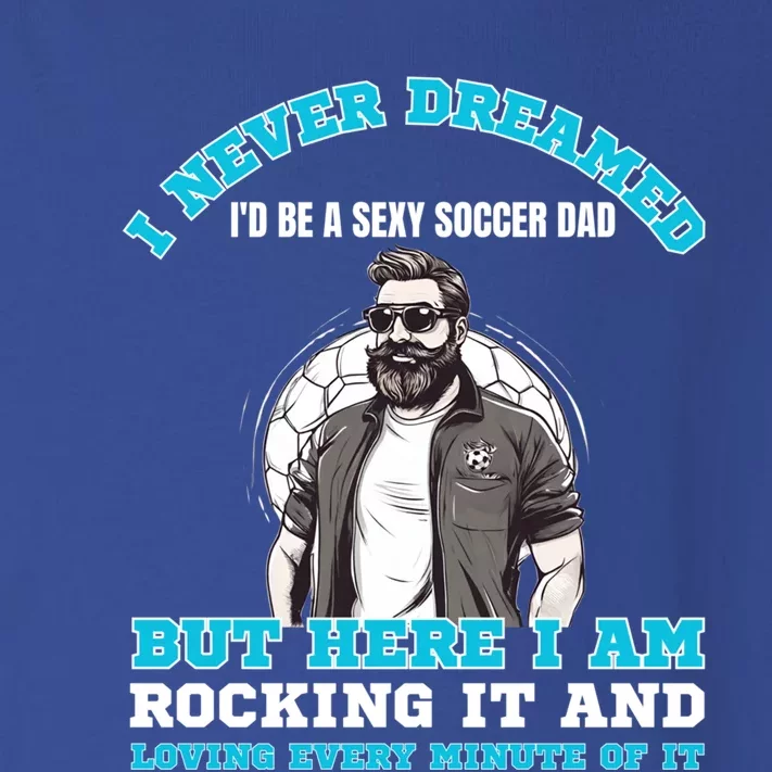 Soccer Dad Of Soccer Player Soccer Father For Fathers Day Cool Gift Toddler Long Sleeve Shirt