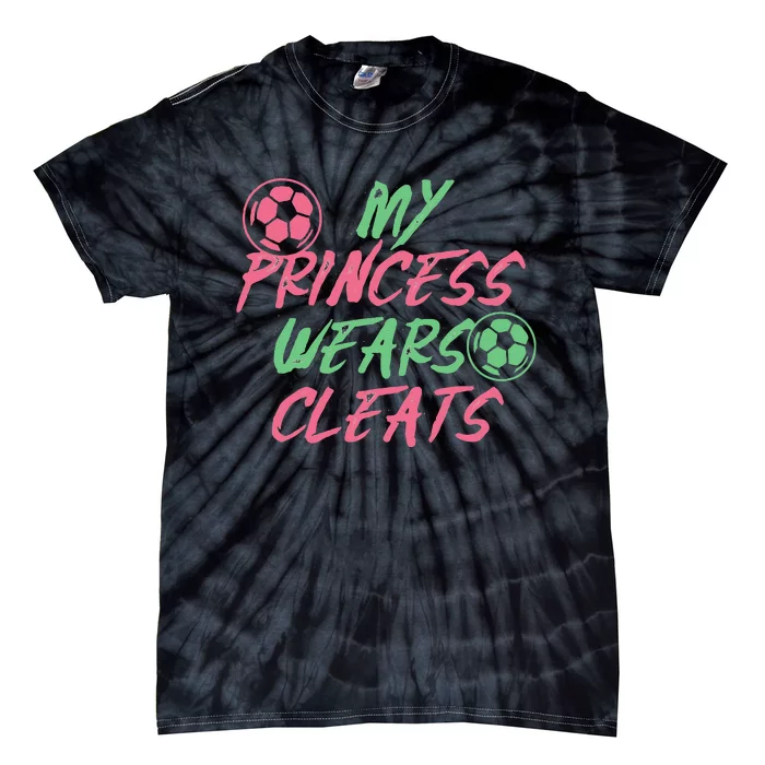 Soccer Daughter Outfit For A Soccer Dad Or Soccer Mom Tie-Dye T-Shirt