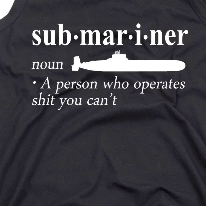 Submariner Definition Pigboat Submersible Nuclear Tank Top